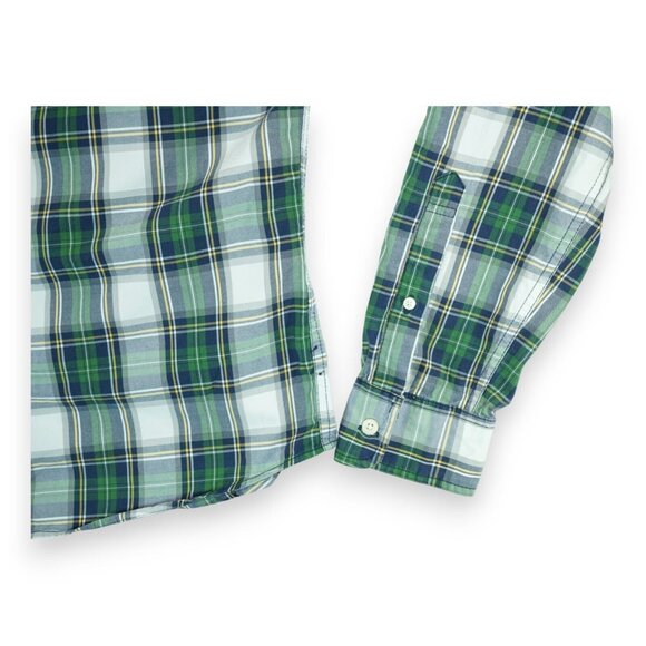 Abercrombie & Fitch New York Button Up Shirt Mens XL Muscle Plaid‎ Long Sleeve - Picture 5 of 6